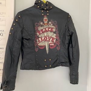 Used vintage Wilson XS leather jacket